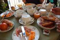 Breakfast at Hotel Farnese was superb!